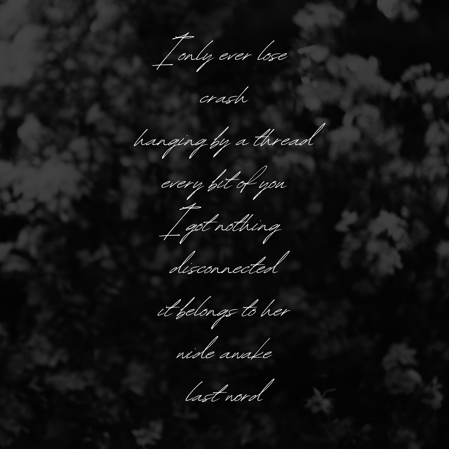 Signed CD - Hanging By A Thread EP [Limited 50]