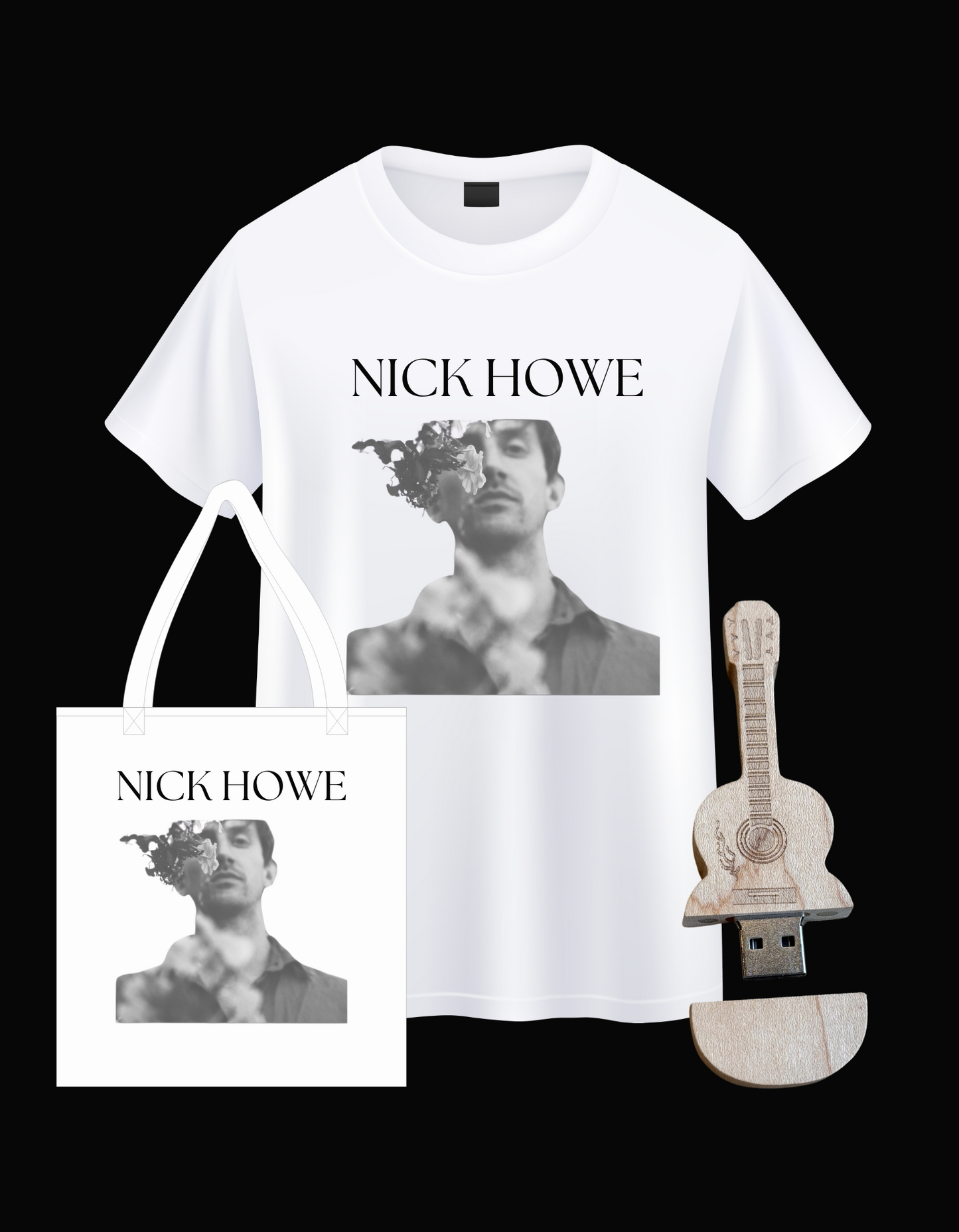 Exclusive Bundle - signed USB Stick (over 25 songs), T-shirt & Tote Bag [Limited 25]